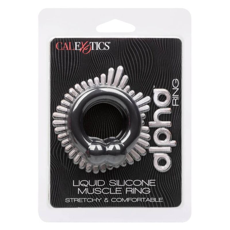 CALEXOTICS - ANEL ALFA MUSCULAR PRETO