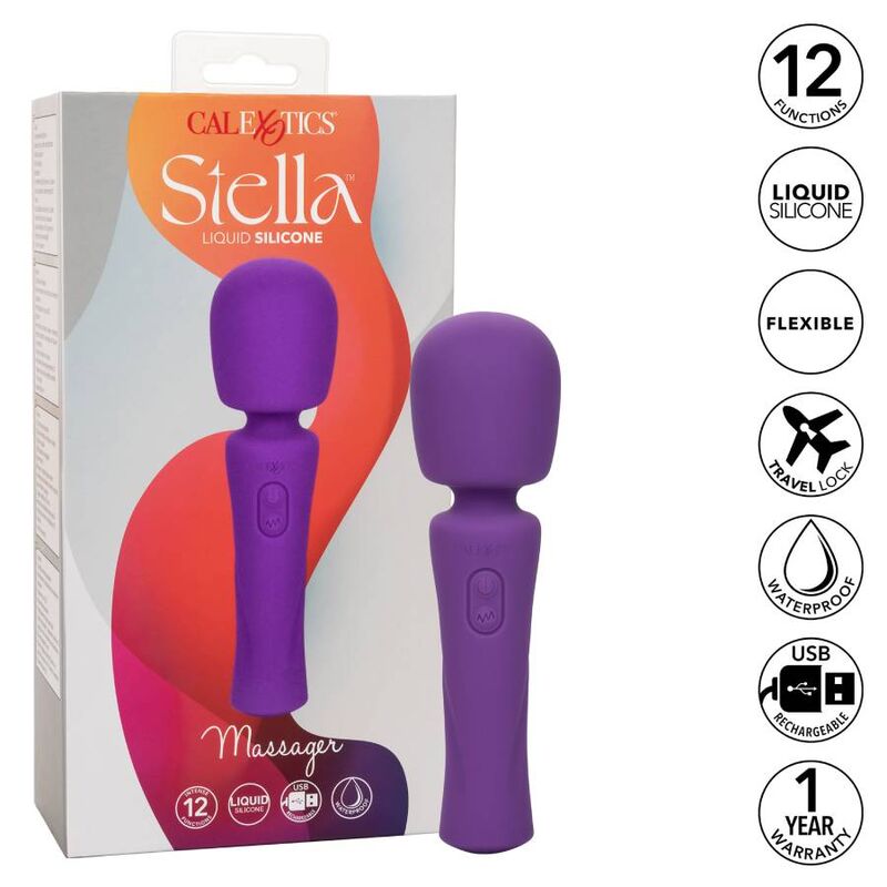 CALEXOTICS - MASSAGEADOR STELLA VIOLETA