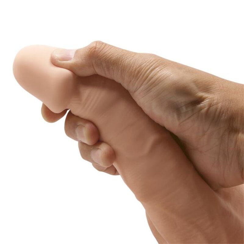 BAILE - BEAUTIFUL ENCOUNTER BAHAMUT DILDO REALISTA FLEXÍVEL 21,8 CM NATURAL