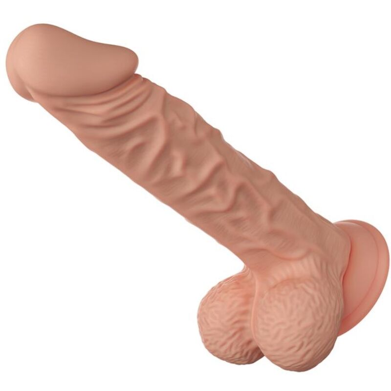 BAILE - LINDO ENCONTRO BURAQ DILDO FLEXÍVEL REALISTA 24 CM NATURAL