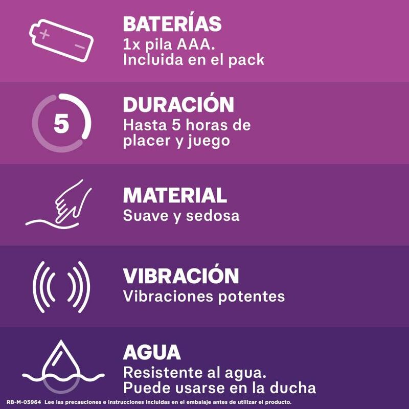 DUREX - BALA VIBRADORA ORGÁSMICA INTENSA PURO PLACER