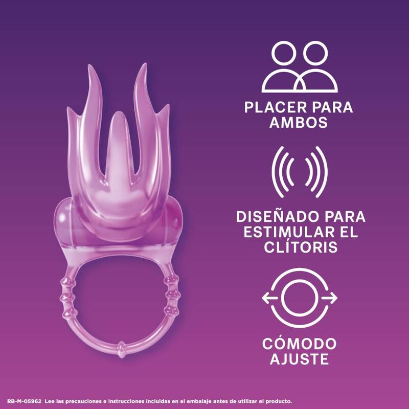 DUREX - ANEL VIBRATÓRIO PARA PÊNIS INTENSE DIABLILLO