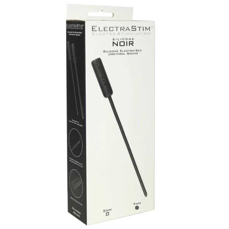 ELECTRASTIM - SOM URETAL ELETRO-SEXUAL DE SILICONE FLEXÍVEL 7 MM