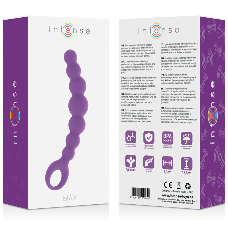 INTENSO - ANAL BEADS MAX LILA