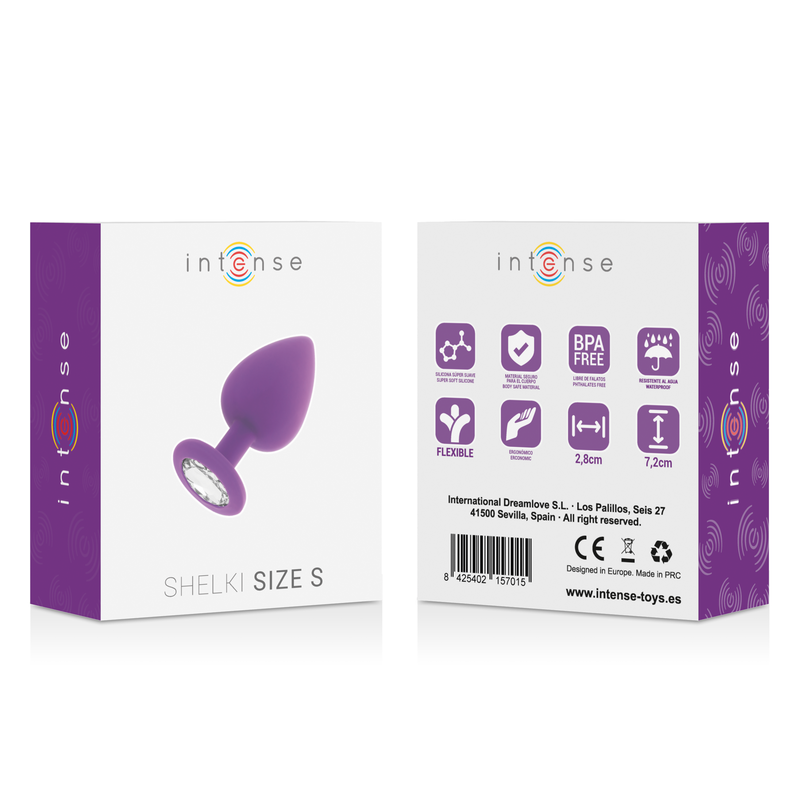 INTENSO - SHELKI S PLUG ANAL LILÁS