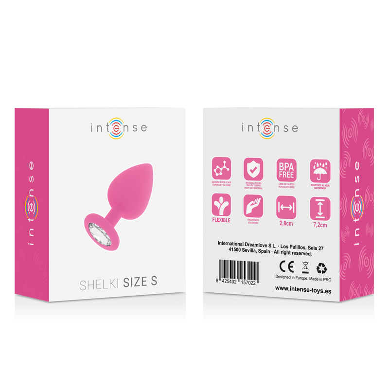 INTENSO - SHELKI S PLUG ANAL FÚCSIA