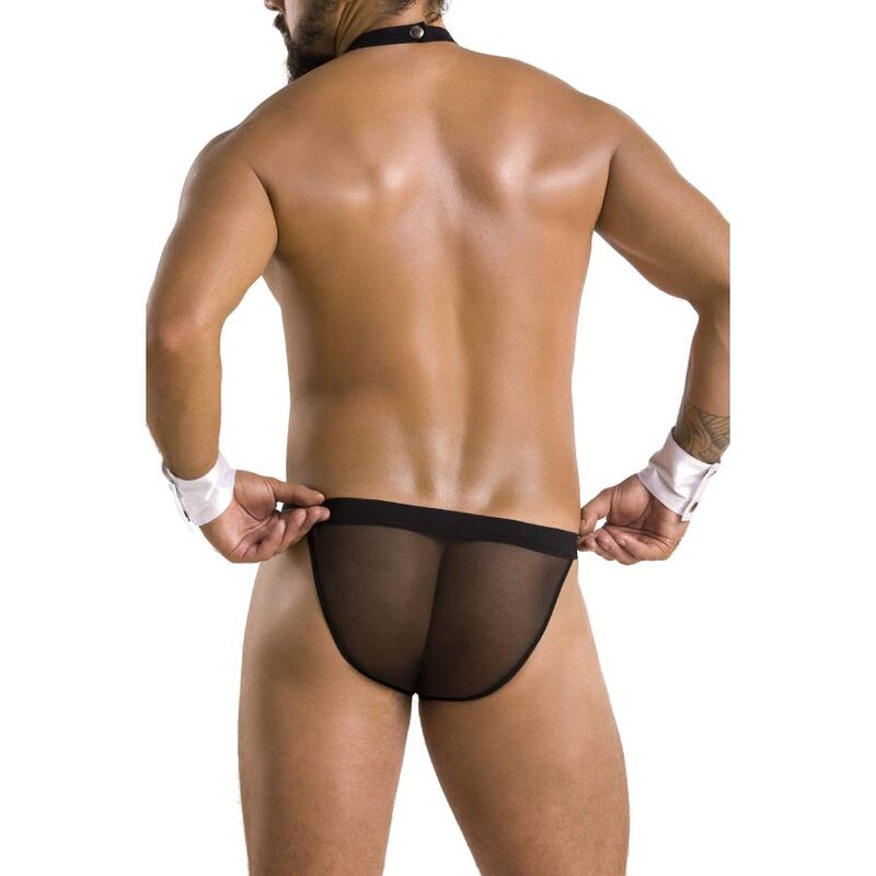 PAIXÃO - 036 SLIP ALFROJO PRETO L/XL