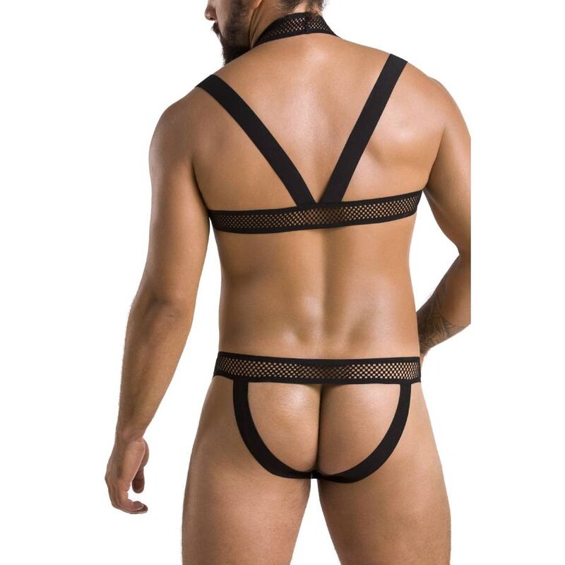 PASIÓN - 043 CONJUNTO JACOB NEGRO L/XL
