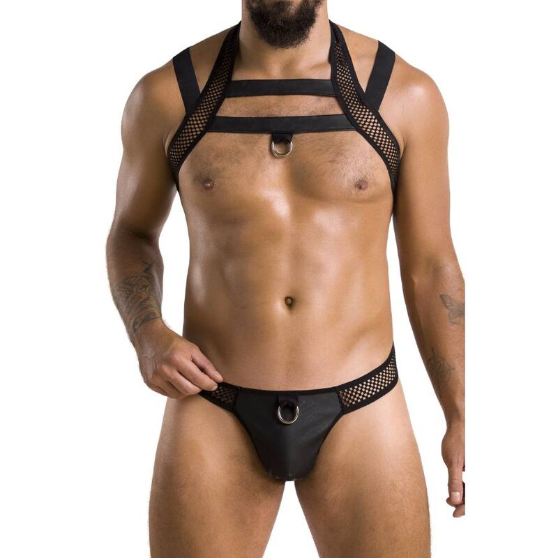 PASIÓN - 043 CONJUNTO JACOB NEGRO L/XL