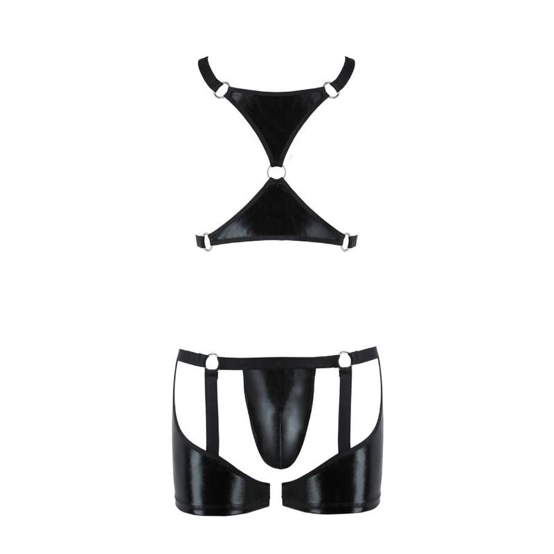 PASIÓN - 047 SET ARON NEGRO L/XL