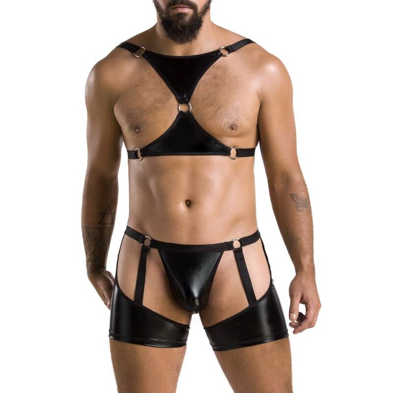 PASIÓN - 047 SET ARON NEGRO L/XL