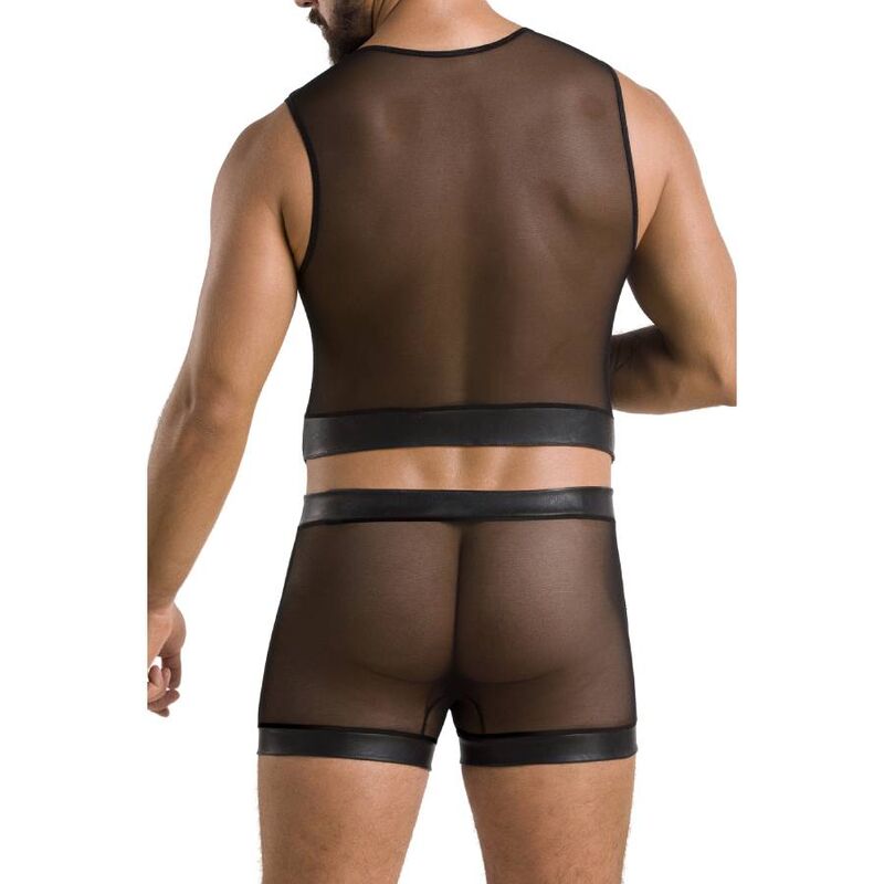 PASIÓN - 053 CONJUNTO WILLIAM NEGRO L/XL