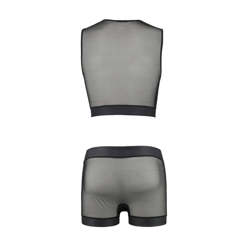 PASIÓN - 053 CONJUNTO WILLIAM NEGRO L/XL