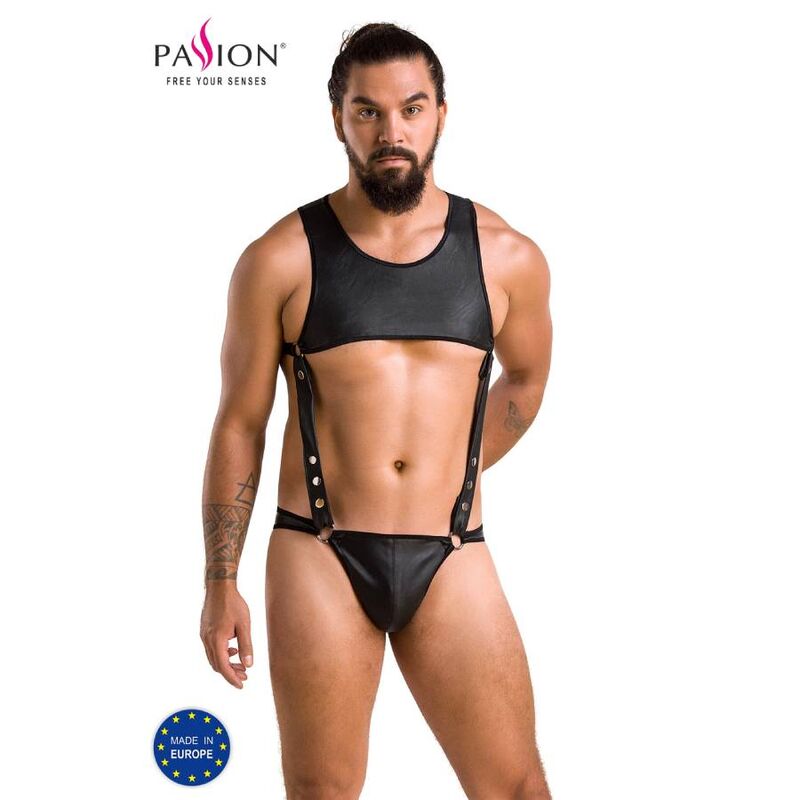 PAIXÃO - 056 BODY ADAM PRETO L/XL