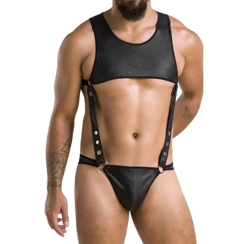 PAIXÃO - 056 BODY ADAM PRETO L/XL