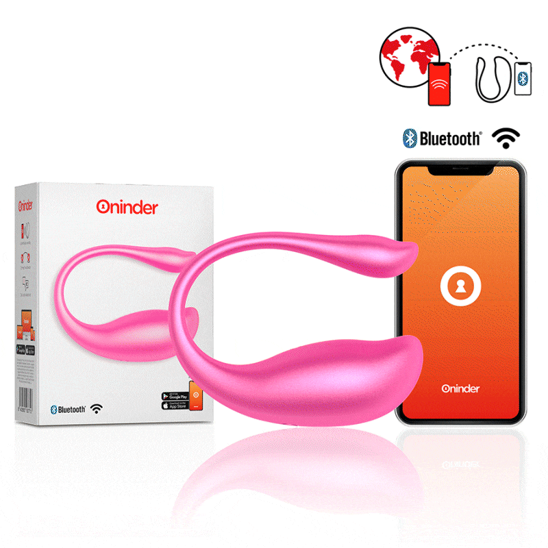 ONINDER - PINK NAIROBI VIBRATING EGG - FREE APP