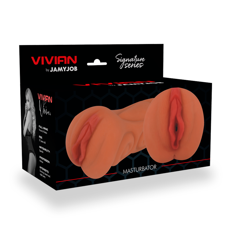 FIRMA DE JAMYJOB - MASTURBADOR VAGINAL VIVIAN
