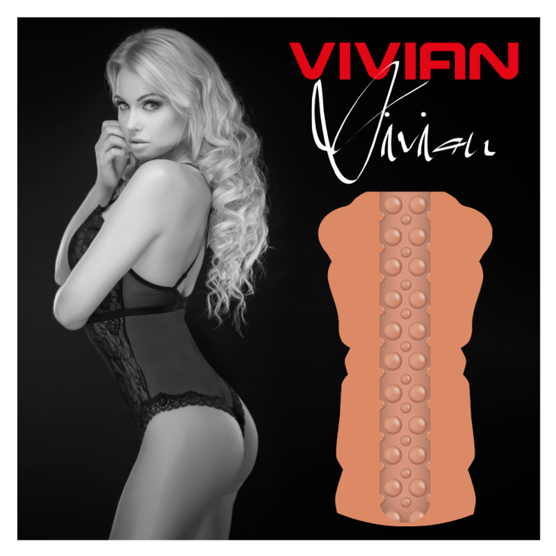 FIRMA DE JAMYJOB - MASTURBADOR VAGINAL VIVIAN