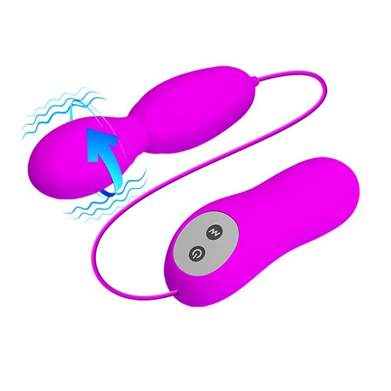 PRETTY LOVE - ROTAO E VIBRAO MASSAGER VEGA 12 FUNÕES FÚCSIA
