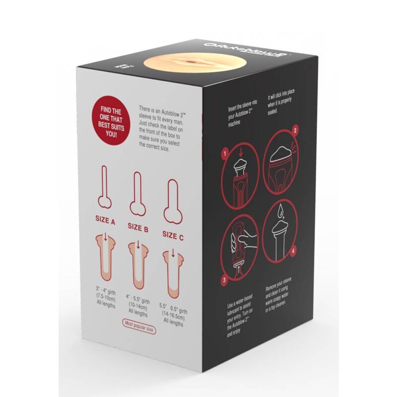 AUTOBLOW - FUNDA VAGINAL 2+ TAMAÑO C