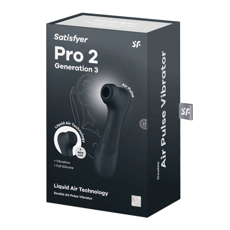SATISFYER - PRO 2 GERAÇÃO 3 TECNOLOGIA DE AR LÍQUIDO LILAC