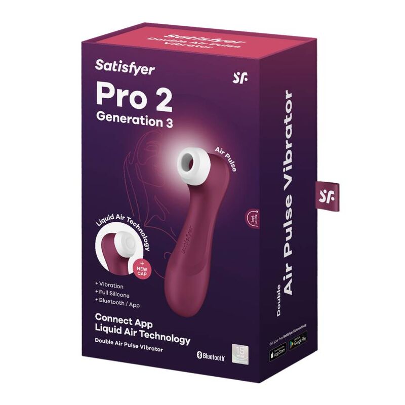 SATISFYER - PRO 2 GENERACIÓN 3 LILAC BLUETOOTH & APP