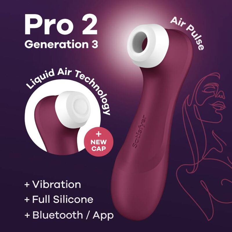 SATISFYER - PRO 2 GENERACIÓN 3 LILAC BLUETOOTH & APP
