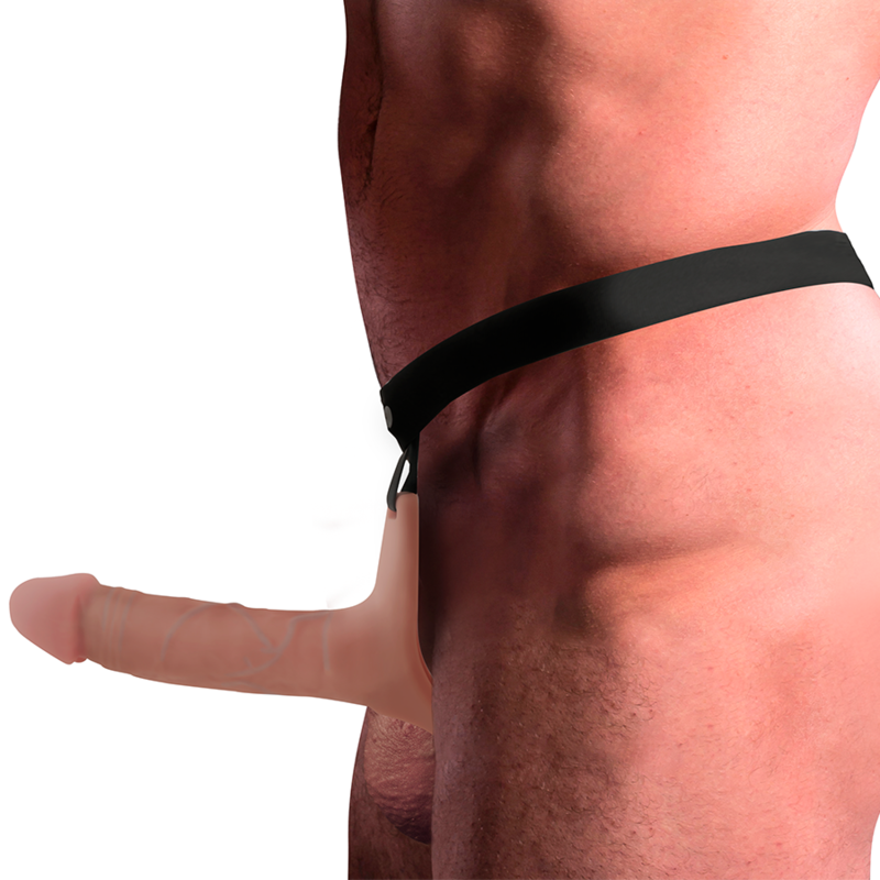 INTENSO - ARREIO OCO COM DILDO DE SILICONE 16 X 3,5 CM