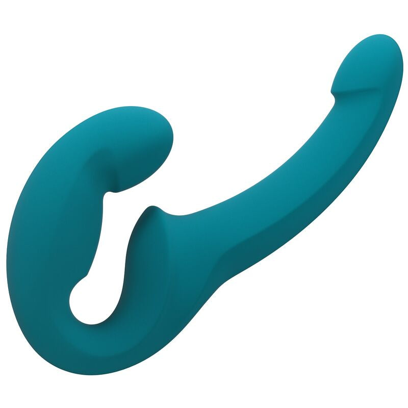 FUN FACTORY - SHARE LITE DILDO DOBLE AZUL MARINO PROFUNDO
