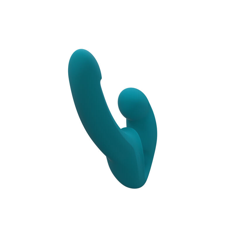 FUN FACTORY - SHARE LITE DILDO DOBLE AZUL MARINO PROFUNDO