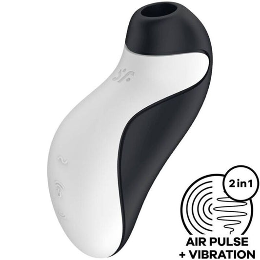 SATISFYER - ESTIMULADOR DE PULSO DE AR ORCA + VIBRAÇÃO