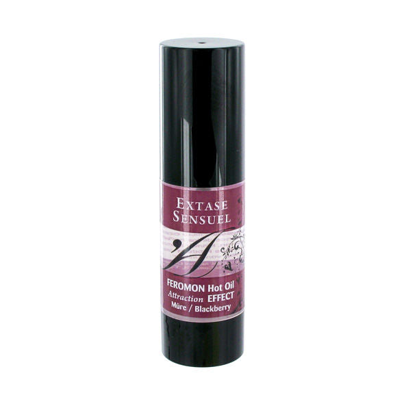 EXTASE SENSUAL - ÓLEO DE MASSAGEM COM EFEITO DE AQUECIMENTO E FEROMONAS DE AMORA 30 ML