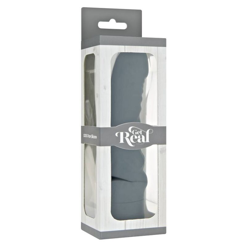 SEJA REAL - MINI VIBRADOR CLÁSSICO PARA PONTO G PRETO