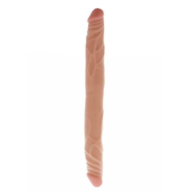 HAZLO REAL - DOBLE DONG 35 CM PIEL