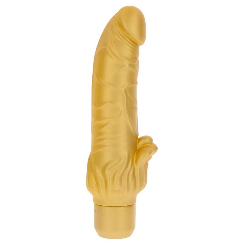 SEJA REAL - VIBRADOR ESTIMULADOR GOLD DICKER GOLD