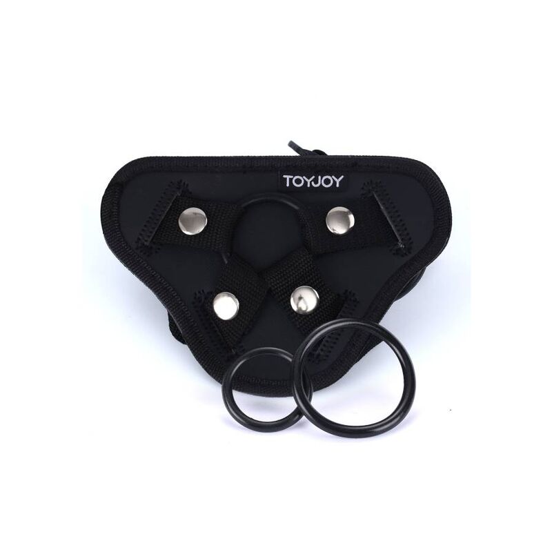SEJA REAL - ARREIO COM STRAP-ON PRETO