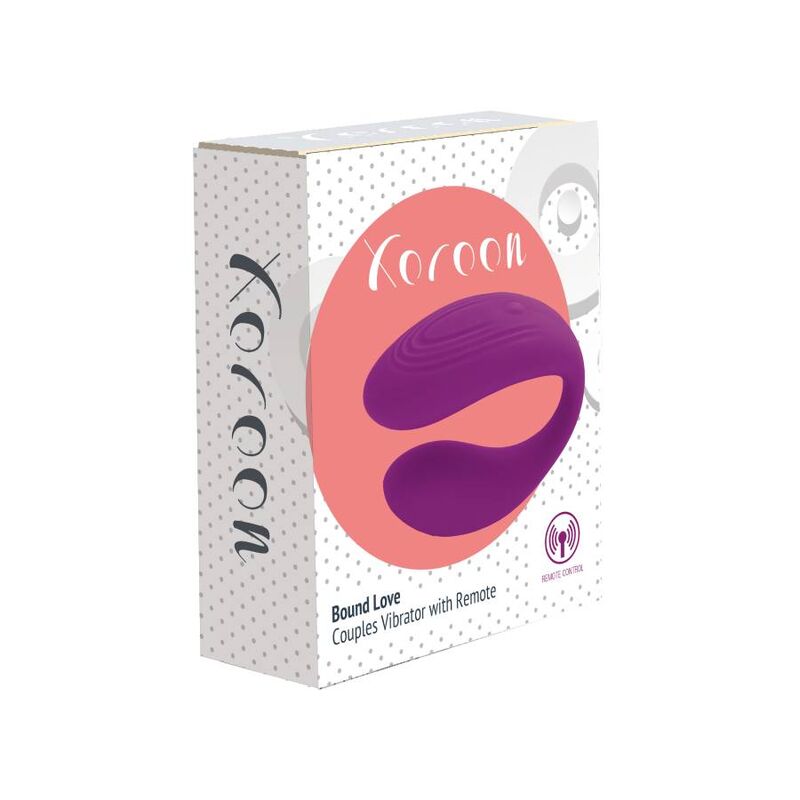 XOCOON - VIBRADOR PARA PAREJAS BOUND LOVE MORADO