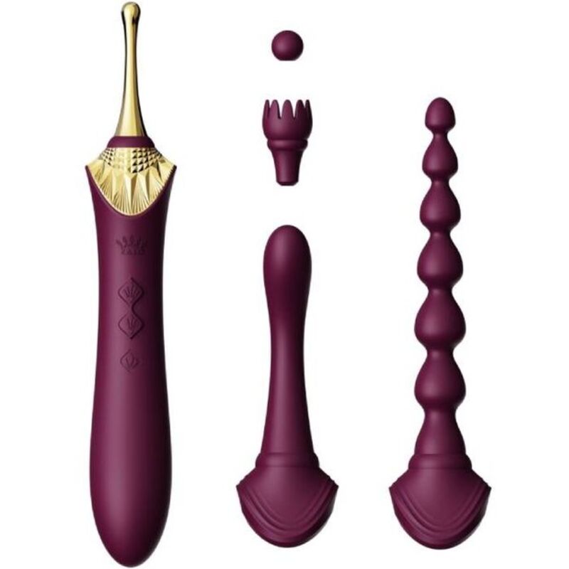 ZALO - BESS 2 MASSAGEADOR DE CLITÓRIS ROXO