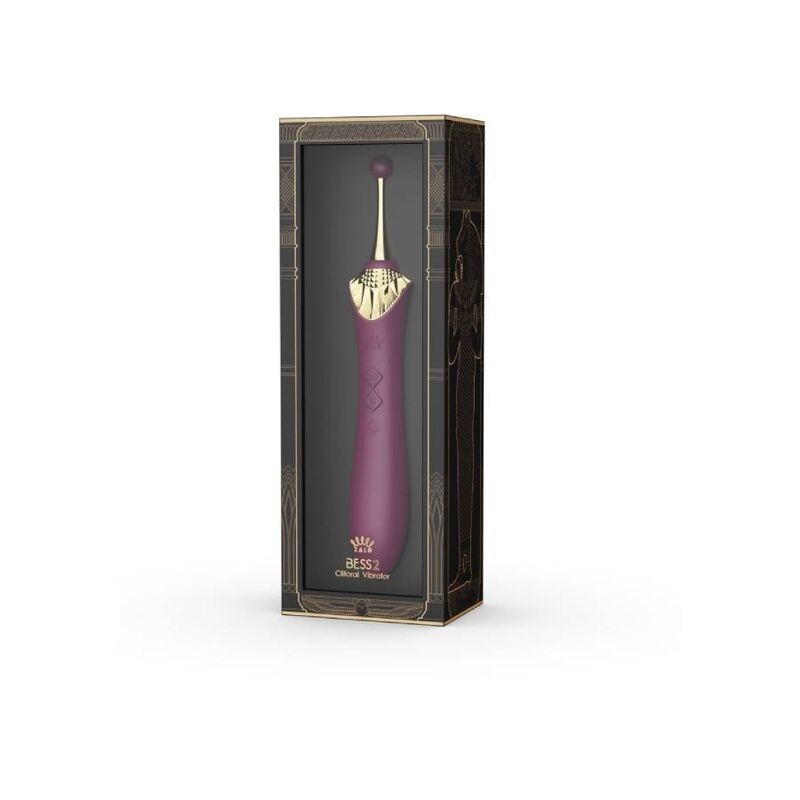 ZALO - BESS 2 MASSAGEADOR DE CLITÓRIS ROXO