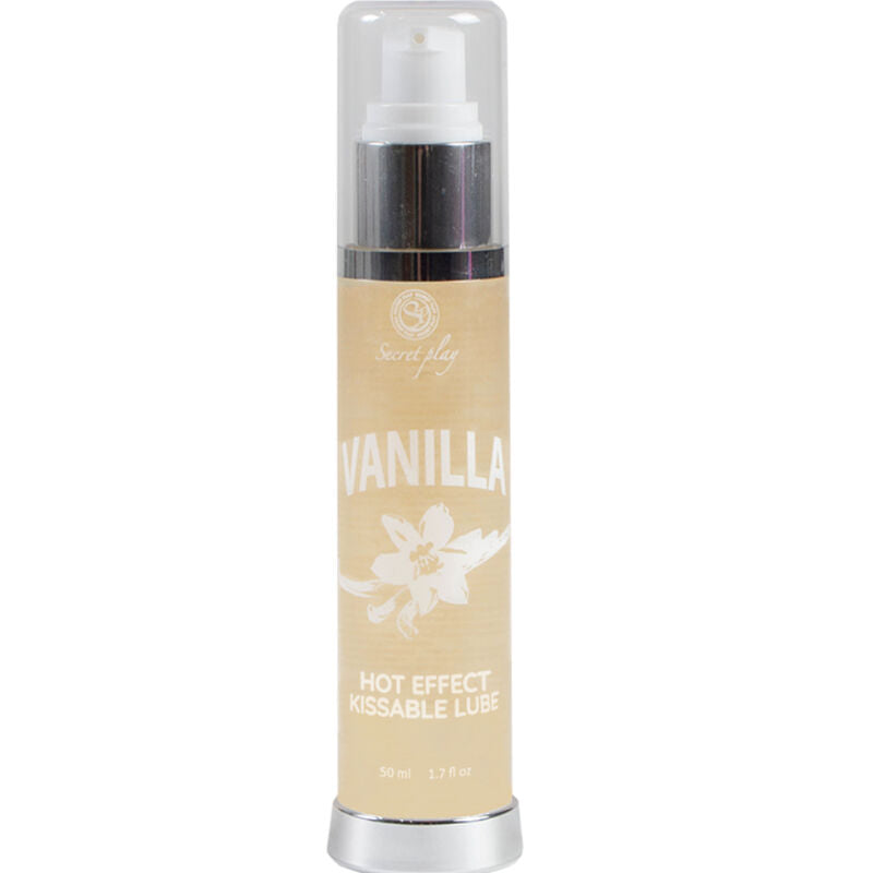SECRETPLAY - LUBRIFICANTE 2-1 EFEITO CALOR BAUNILHA 50 ML