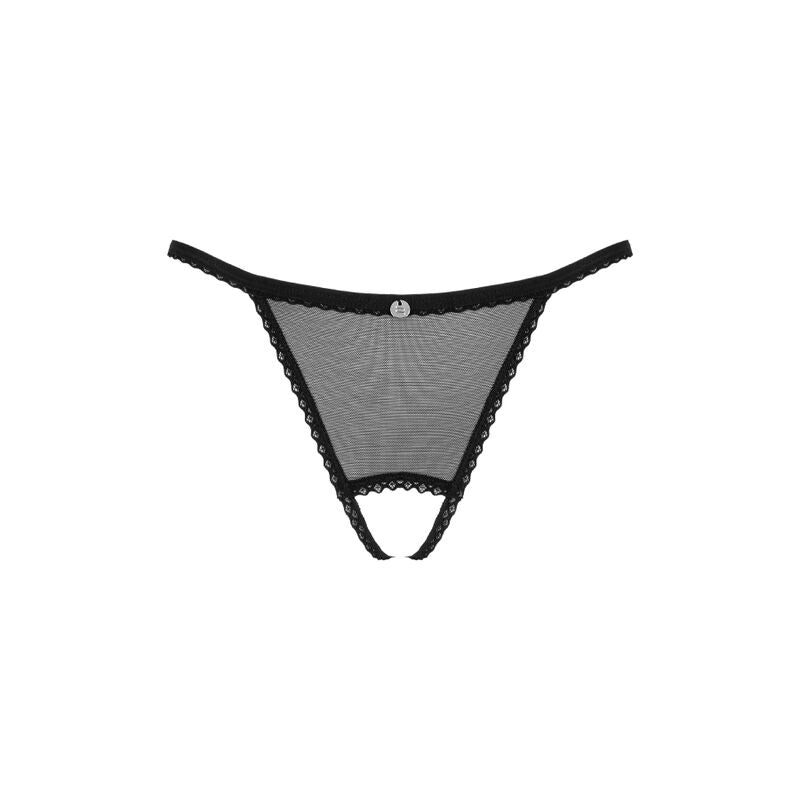 OBSESSIVE - CELIA NOIR TANGA SEM COSTAS XL/XXL