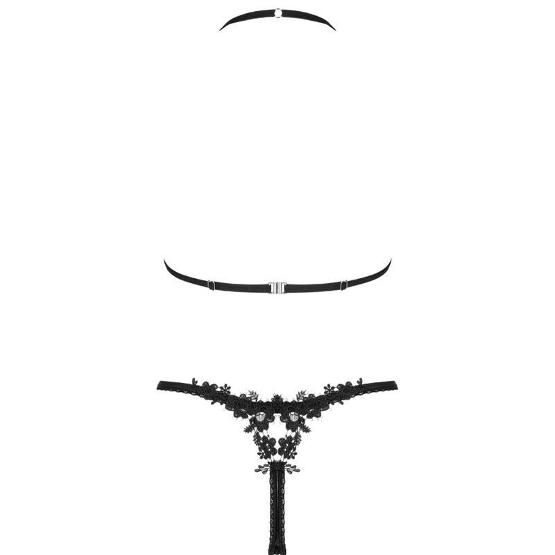 OBSESSIVE - CONJUNTO CELIA NOIR 2 ERVILHAS XS/S
