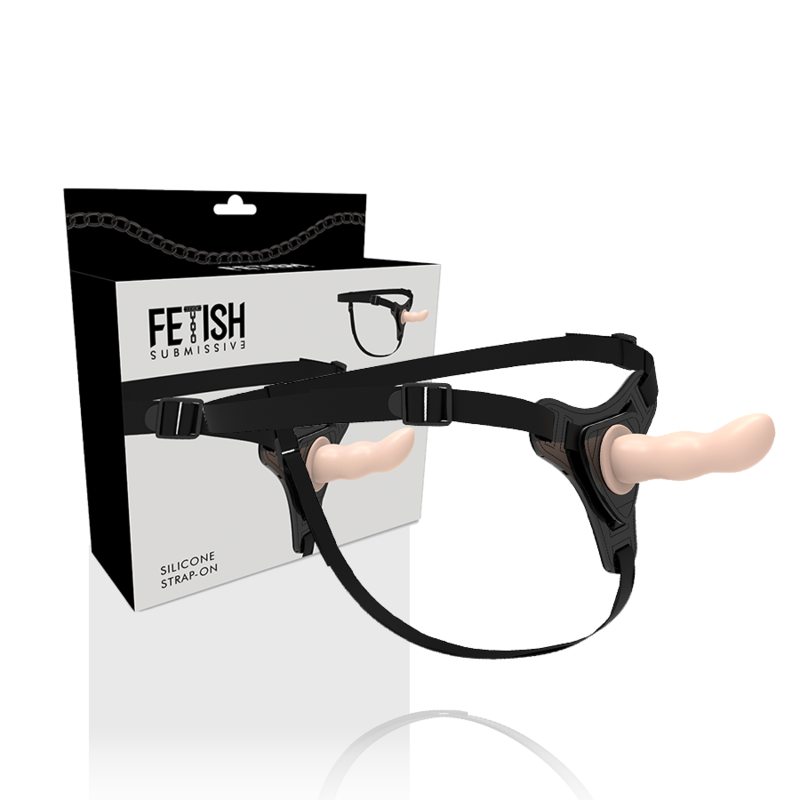ARREIO FETICHE SUBMISSIVO - CARNE SILICONE PONTO G 12,5 CM