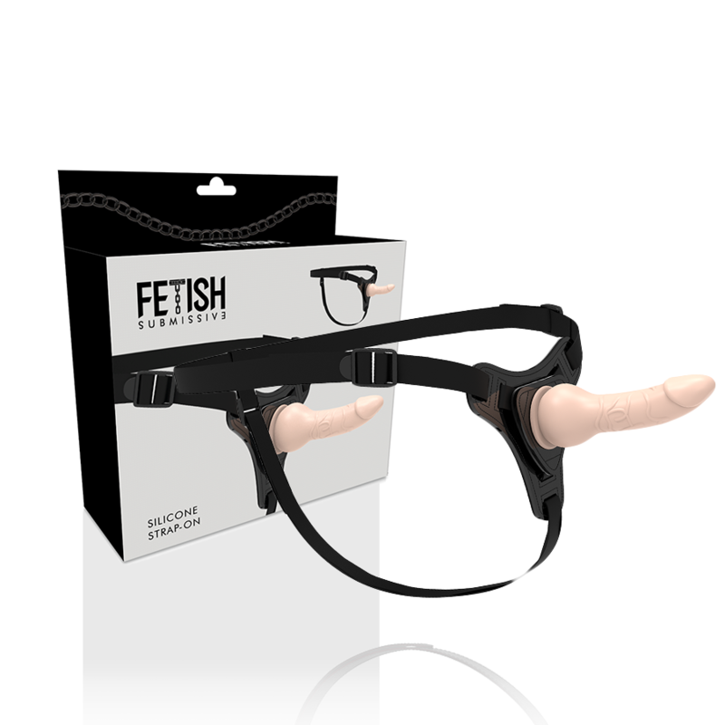 ARREIO FETICHE SUBMISSIVO - CARNE SILICONE REALISTA 16 CM