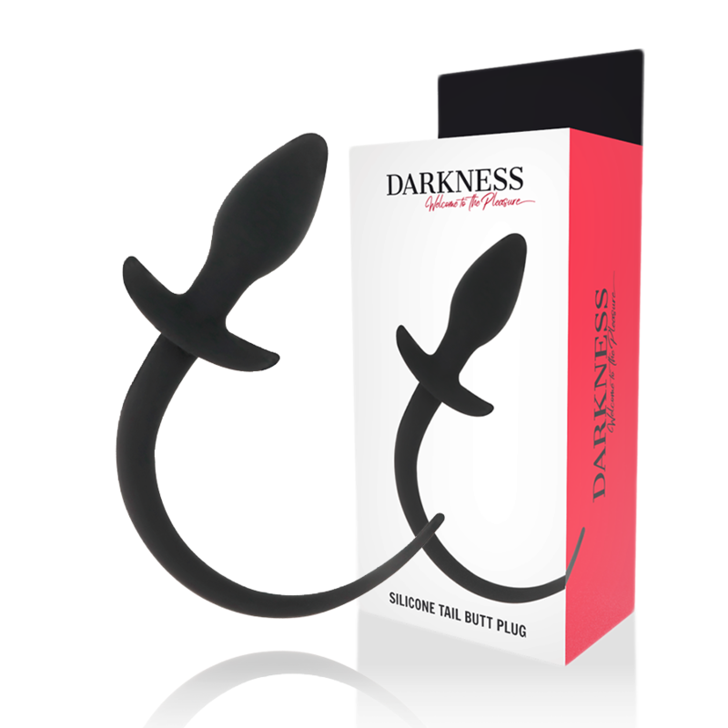 DARKNESS - PLUG ANAL 28 CM SILICONA NEGRA
