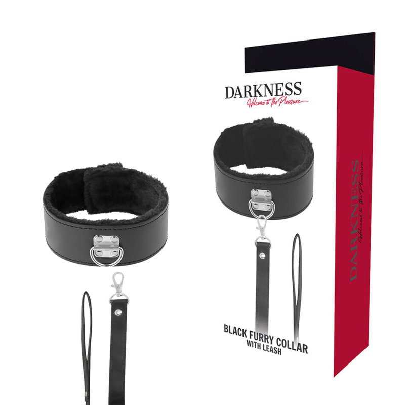 DARKNESS - COLAR FORRADO COM CORRENTE DE TITÂNIO
