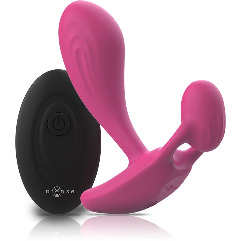 INTENSO - PLUG ANAL COM CONTROLE REMOTO ROSA