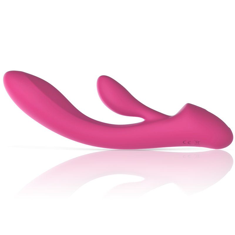 INTENSO - VIBRADOR LUIGI RABBIT ROSA SILICONE LÍQUIDO
