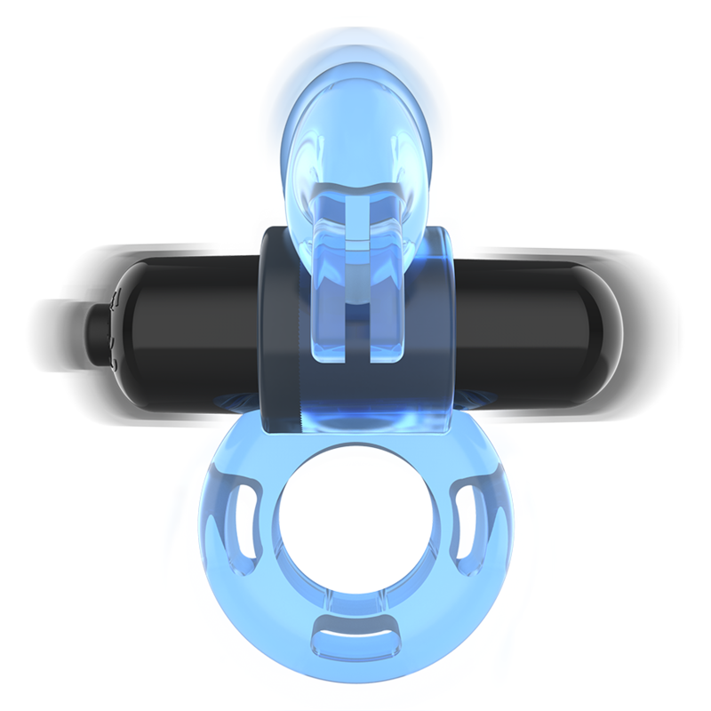 INTENSO - ANILLO VIBRADOR AZUL FRY
