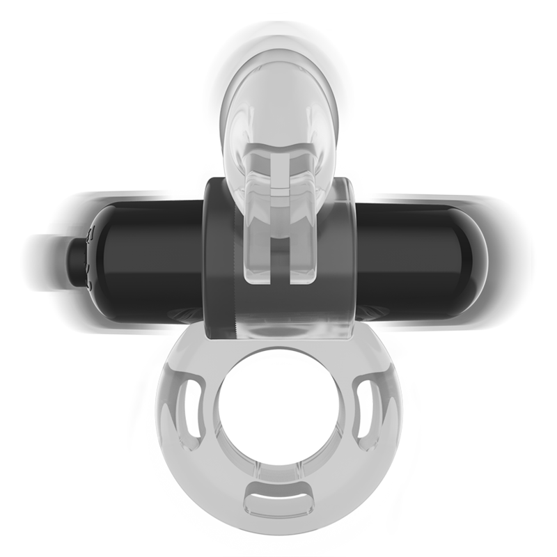 INTENSO - ANEL VIBRATÓRIO TRANSPARENTE FRY